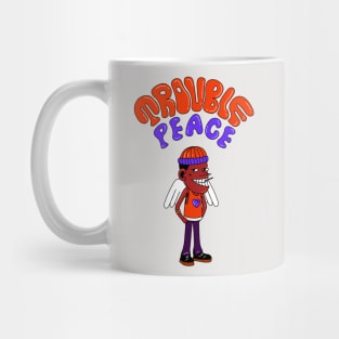 Trouble Peace Mug